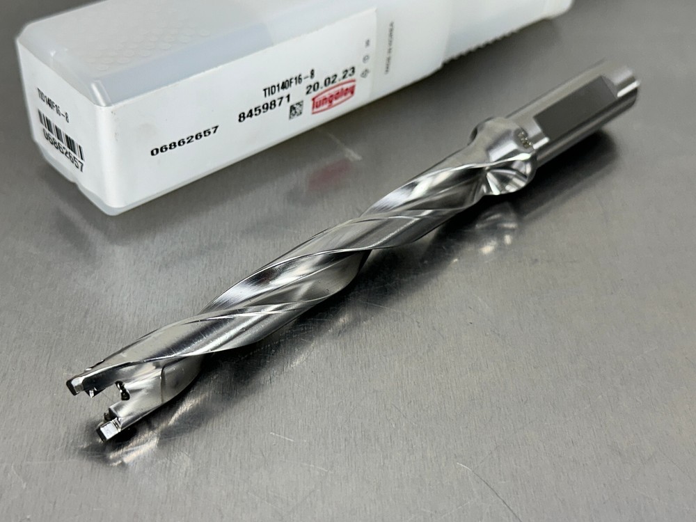 Tungaloy TID140F16-8 Indexable Drill 14mm 8xD Drill Meister Replaceable Tip