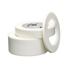 3 Pack 1″ inch x 60yd STIKK White Painters Tape 14 Day Easy Removal Trim Edge