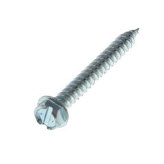 Hex Washer 1/4″ Head #8x 2″ Zinc sheet metal Needle Point Screws, 2500pcs