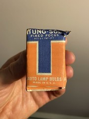 Very Rare Vintage 1920’s – 1940’s Tung Sol 2330 Lamps, Box of 6 Light Bulbs