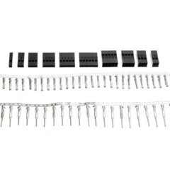 620PCS 2.54mm Crimp Pin Connector Header Jumper Wire Terminal Housing Kit