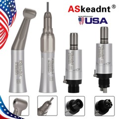 ASkeadnt Dental Low Speed Handpiece Straight Contra Angle Air Motor E-type FX