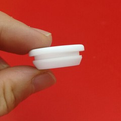 White Silicone Rubber Hole Plugs Snap-on Blanking End Caps Seal Stopper 2.5-14mm