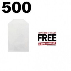 500 CPP Clear Plastic Sleeve with Flap (Fits 14mm DVD Case Artwork) **1-3 DAYS