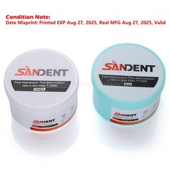 Dental Putty Fast Set PVS VPS Impression Material Silicon Base+Catalystst SA