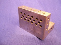 Machinist Angle Block Plate 90 deg. Precision Hardened Ground Fixture 3x3x4x1