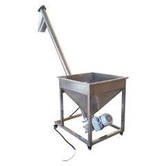 Granular Automatic Feeding Machine 220v 1kw Screw Feeder Conveyor Hopper