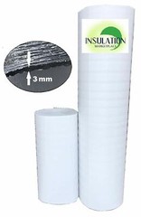 SmartSHIELD -3W WHITE Reflective Insulation roll, Foam Core Radiant Barrier 3MM