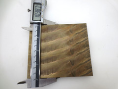 954 Aluminum Bronze Flat Plate Aprox. 3/8″ Thick x 4.1″ W x 4..7″ L
