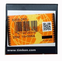 50PACK TIMKEN 6205-2RS 25X52X15MM Double Rubber Seal Bearings USA Brand