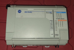 (Tested)Allen-Bradley MicroLogix 1500 PLC Base Unit 1764-24BWA Processor Module