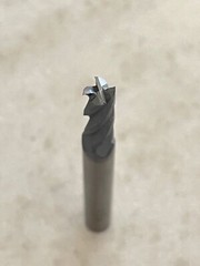 GARR TOOL 230MC 7/32″ x 1/4″ x 5/16″ x 2-1/2 4FL CC Carbide End Mill TiCN, 13134