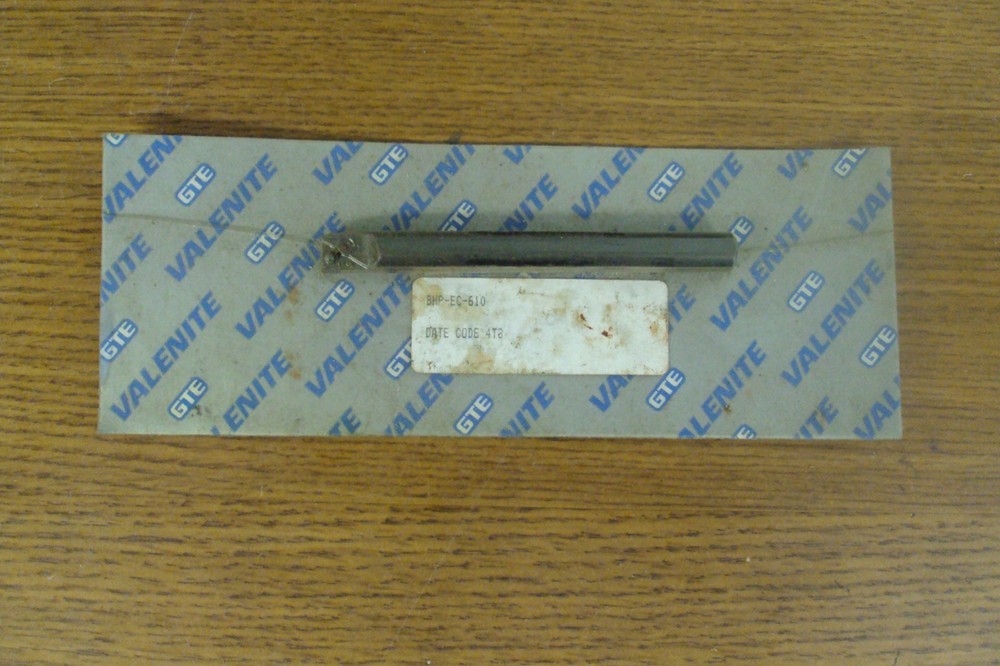 NEW VALENITE 3/8 SHANK DIA P/N BHP-EC-610 4″ OAL INDEXABLE BORING BAR .375 CNC
