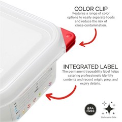 Araven Airtight Container Food Pan Lid For Storage In Kitchen And Restaurant