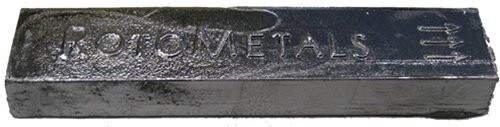 Whole Lead Ingot Pure 99.9% About 5 pounds by Rotometals