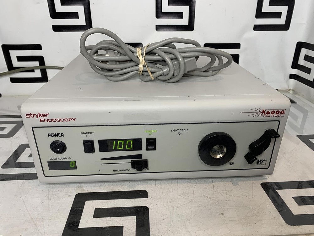 Stryker X6000 Light Source 220-185-000 NO BULB WARRANTY
