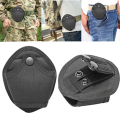 Tactical Handcuffs Case Police Holster Molle Pouch Nylon Holder Handcuff Holster