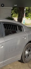 Pro guard 2011-23 dodge charger steel window armor for OEM DOOR WB5611-SD