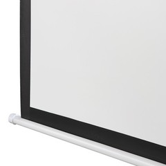 120″1:1 Projection Projector Screen Manual Pull Down Matte HD Movie Theater Home