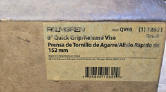 NEW PALMGREN 6″ MILLING MACHINE Quick Grip/Release VISE QV60 12621