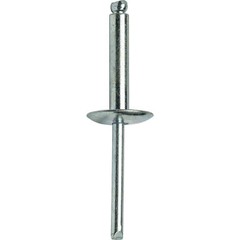 Large Flange Pop Rivets 1/4″ x 3/4″All Steel (8-12) Dome Head Qty 250