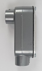 Southwire E491006 1/2″ Rigid Conduit Body LB Type w/ Cover Gasket Aluminum 10pk
