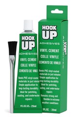 HOOK UP Vinyl Cement – Waterproof Pool Liner Repair Glue for Vinyl & PVC, Fast-D