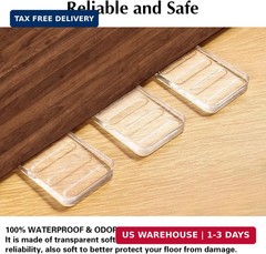8 Pcs Table Wedge Clear Shim, Plastic Shims Levelers Adjustable Blocks Furniture