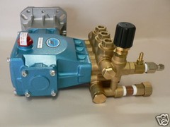 Cat Pumps model 66DX40G1I ceramic plunger triplex pump