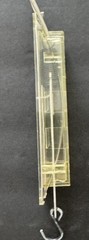 Vintage Ohaus Spring Scale 8008 In Box USA Made Grams Newtons Dental Lab Hook