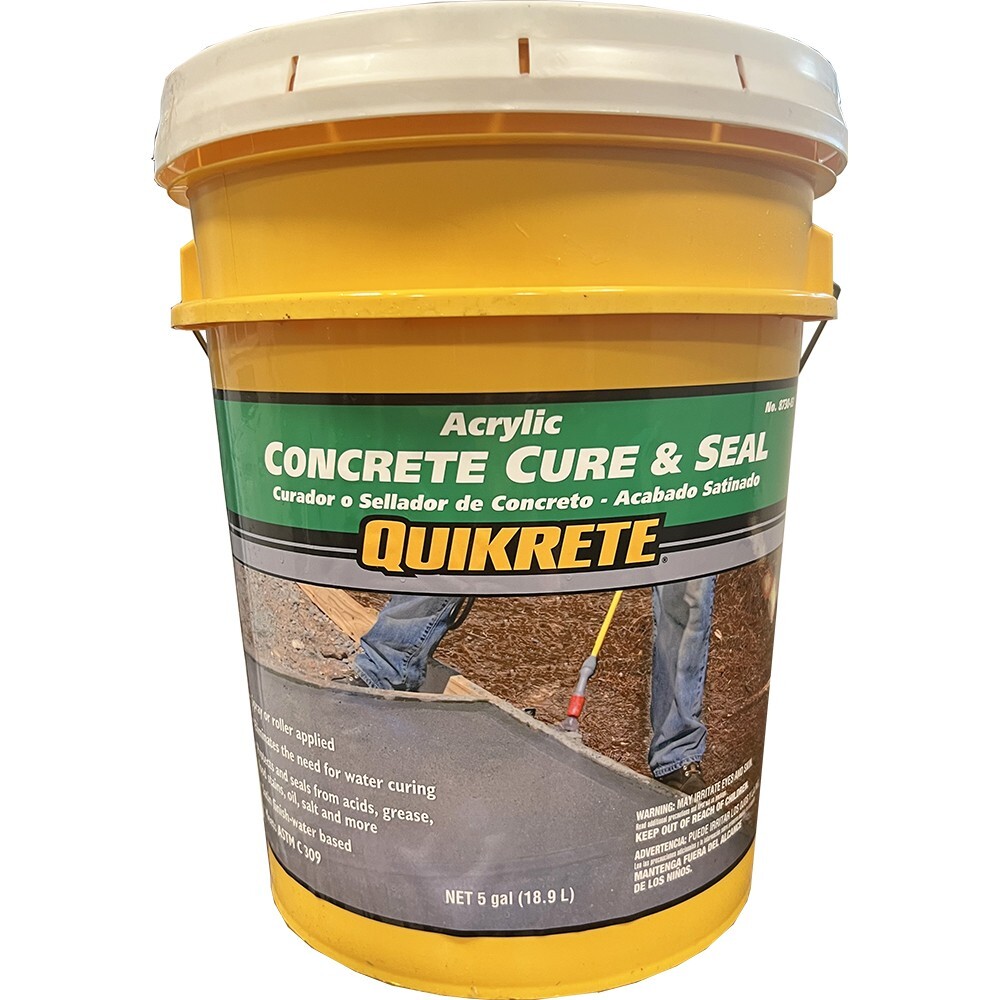 Quikrete 873003 Acrylic Concrete Cure and Sealer 5 gal
