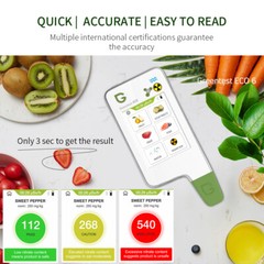 Greentest Eco 6 Geiger Counter Nitrate Tester Fruit TDS Water Hardness Radiation