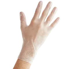 1000pcs Disposable Vinyl Gloves Powder Free Latex Free Smooth Touch White