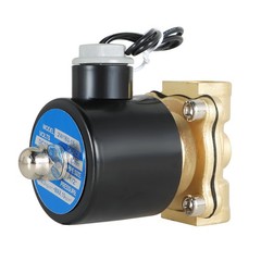 1/2-inch 12V DC Brass Electric Solenoid Valve NPT Gas Water Air Normally Closed