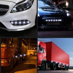Eagle Eye LED Lights, 10Pcs 23mm Eagle Eye High Power 4014 12SMD 12V Car Fog DRL