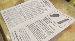 RH Machine pamphlets, chisel point & ripper point