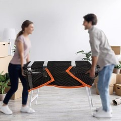 Large Moving Blankets 80 * 72in Heavy Duty Packing Blankets for Furniture Moving