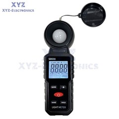 S8608 LCD Light Meter Digital Illuminance Meter Luxmeter Photometer 200000Lux