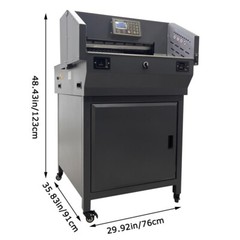 19.29″ Paper Trimmer Program-Control Paper Cutting Machine Automatic Feeding