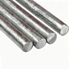99.9% Pure Zinc Rod, Marine Anticorrosion, Pure Metal Zinc Anode, Round Zinc Bar