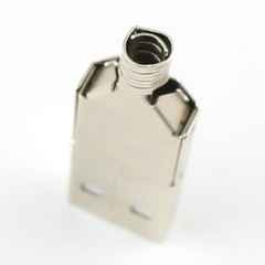 10Pcs USB 2.0 AM Male 4 Pin Three Types 4P Solder Plug Jack Socket Connector
