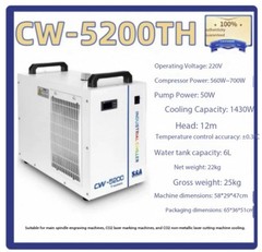 Industrial Chillers,Compact Spindle Cooling,Laser Industrial CirculatingChillers