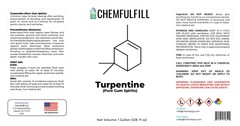 Chemfulfill Turpentine – Spirit of Turpentine (Pure Gum Spirits)