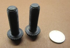 Flange Serrated Bolt, 10.9, FT, M12 x 1.75 x 40 mm Length, 5 Pc