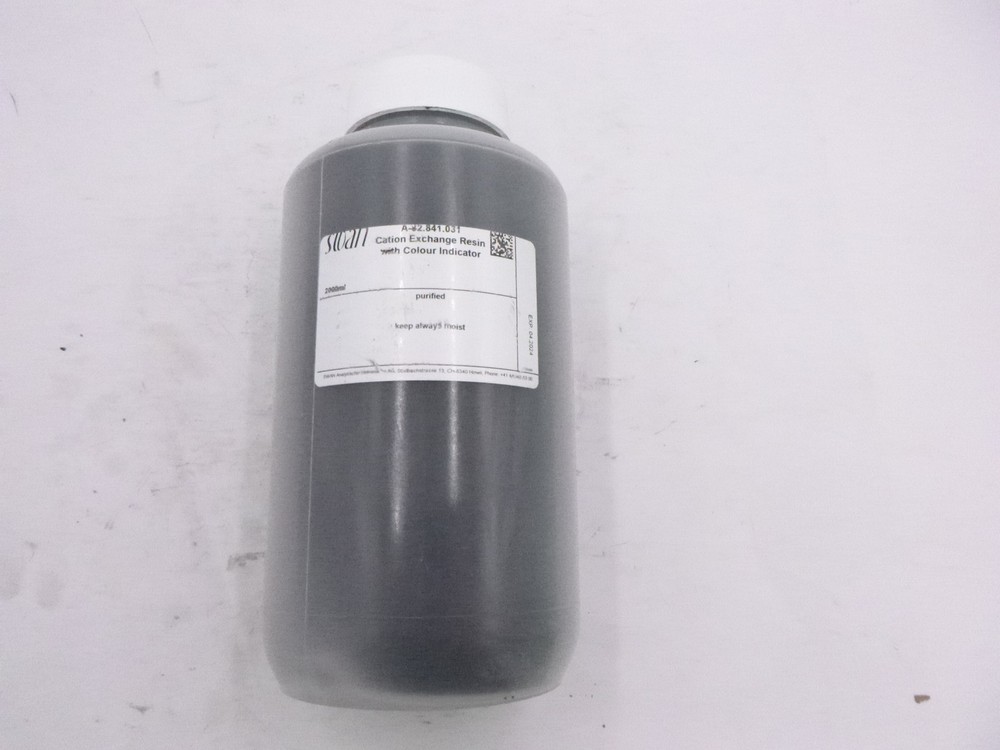 2000Ml 64oz Swan Cation Exchange Resin For Monitor AMI-Turbitrack EXP. 04/2024
