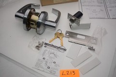 SARGENT 28 65G37 US26D Satin Chrome Bored Lock 6500 Classroom Lever Door Lock
