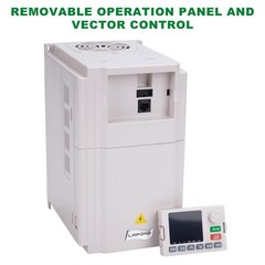 VFD AC 220V 15KW 20HP 55A Variable Frequency Drive VFD Inverter Single Phase
