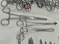 Assorted Lot of 108 Various Brand & Size Of OR Medical Surgical Instruments, S.S