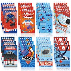 24 Pieces Ice Hockey Mini Notepads Hockey Party Favors Small Notebooks Sports…