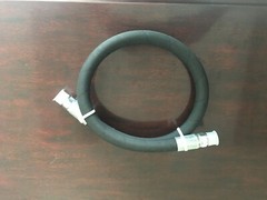  3/4″ x 144″ 2-Wire 3,125 PSI Hydraulic Hose Assembly with 2 Male Pipe 3/4